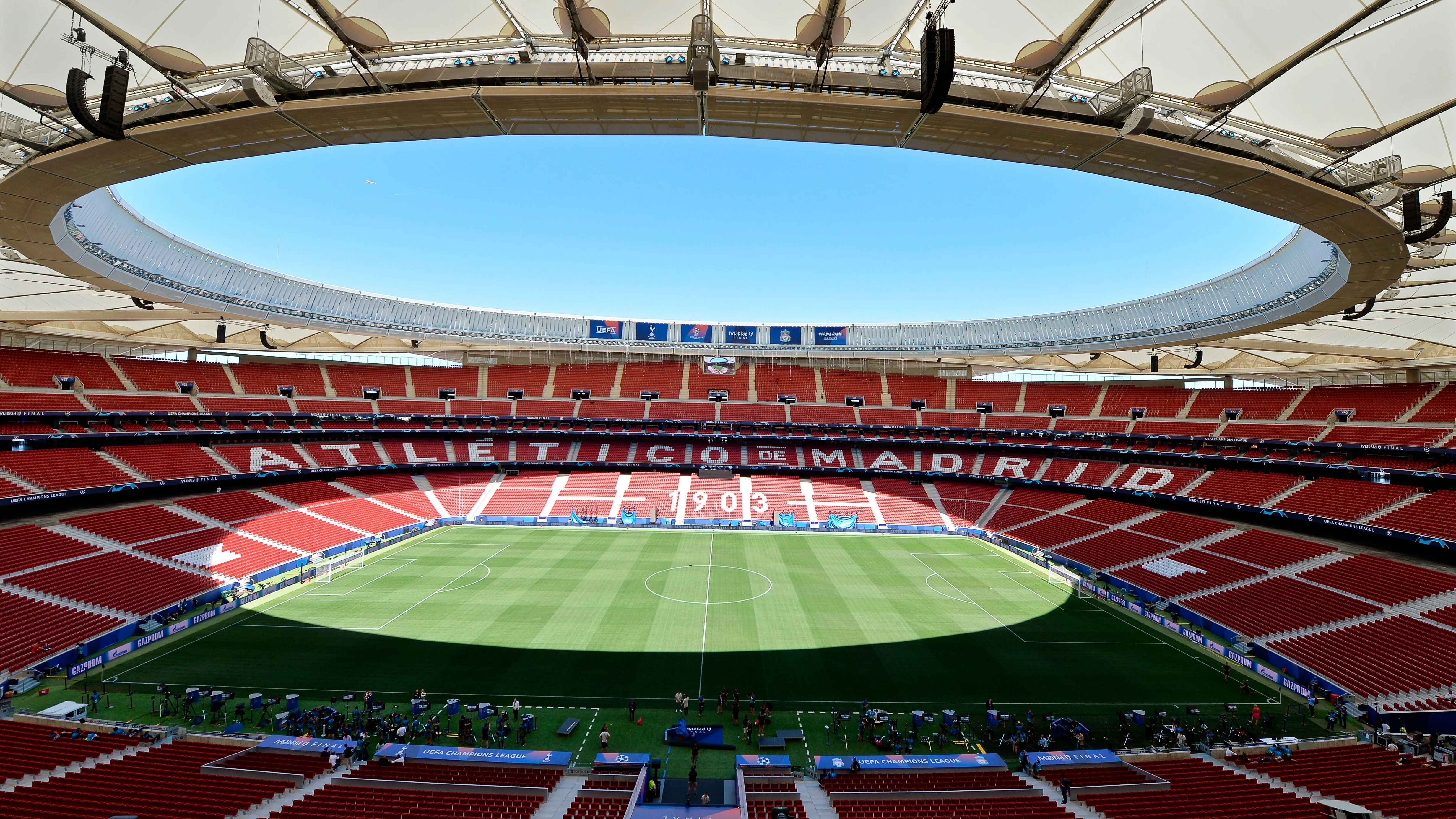 Panorámica del Wanda Metropolitano Panorámica del Wanda Metropolitano