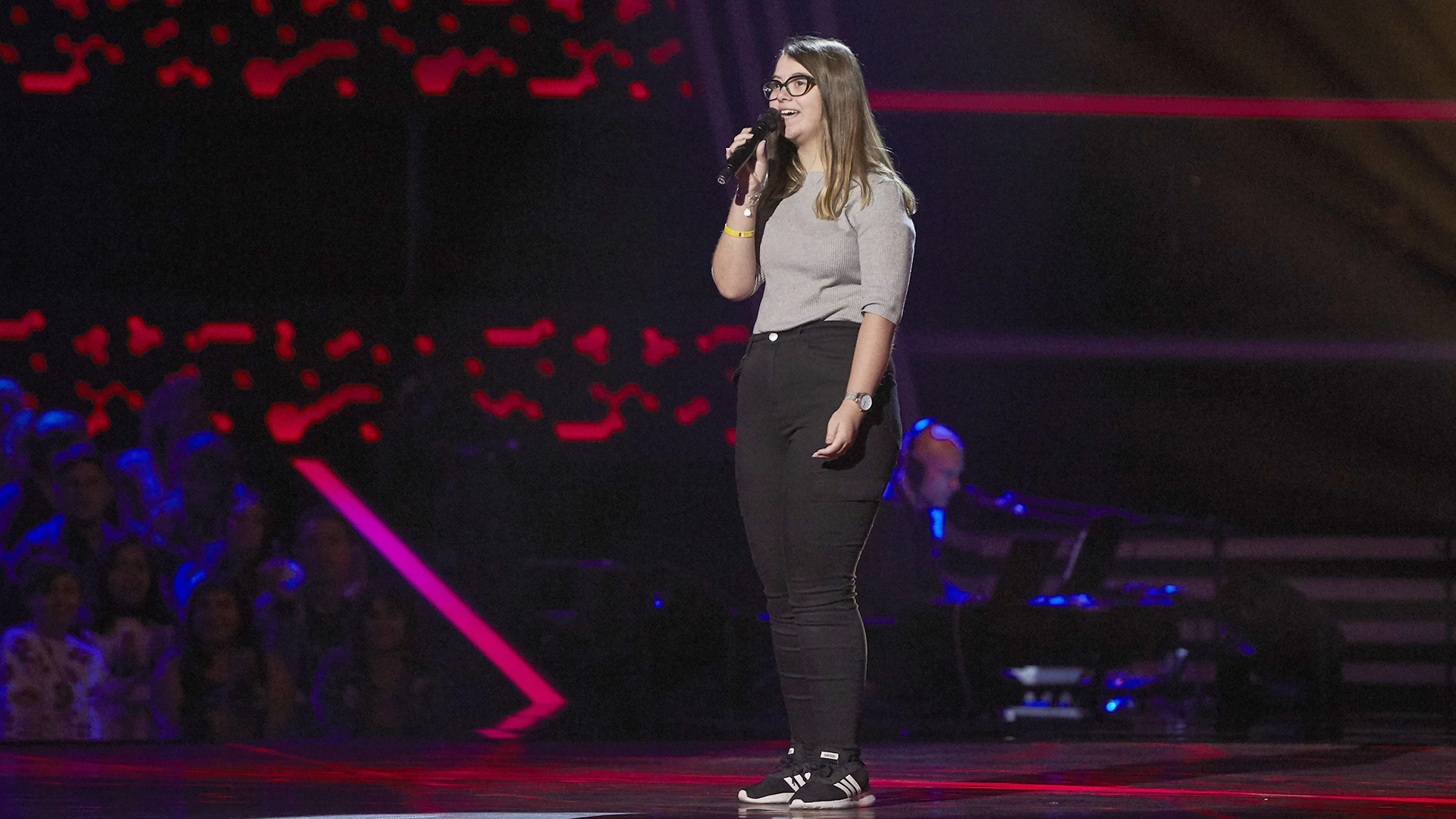 Nuria Humaran canta ‘Nana triste’ en las Audiciones a ciegas de ‘La Voz Kids’ Nuria Humaran canta ‘Nana triste’ en las Audiciones a ciegas de ‘La Voz Kids’