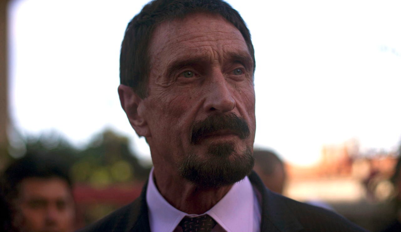 Suspendida la vista para la extradición a Estados Unidos de John McAfee Suspendida la vista para la extradición a Estados Unidos de John McAfee