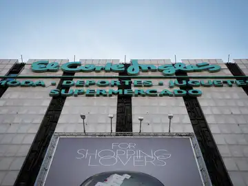 Fachada del Corte Inglés de Callao. Fachada del Corte Inglés de Callao.