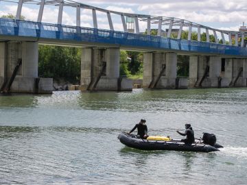 Dispositivo de búsqueda de un menor desaparecido en el río Ebro