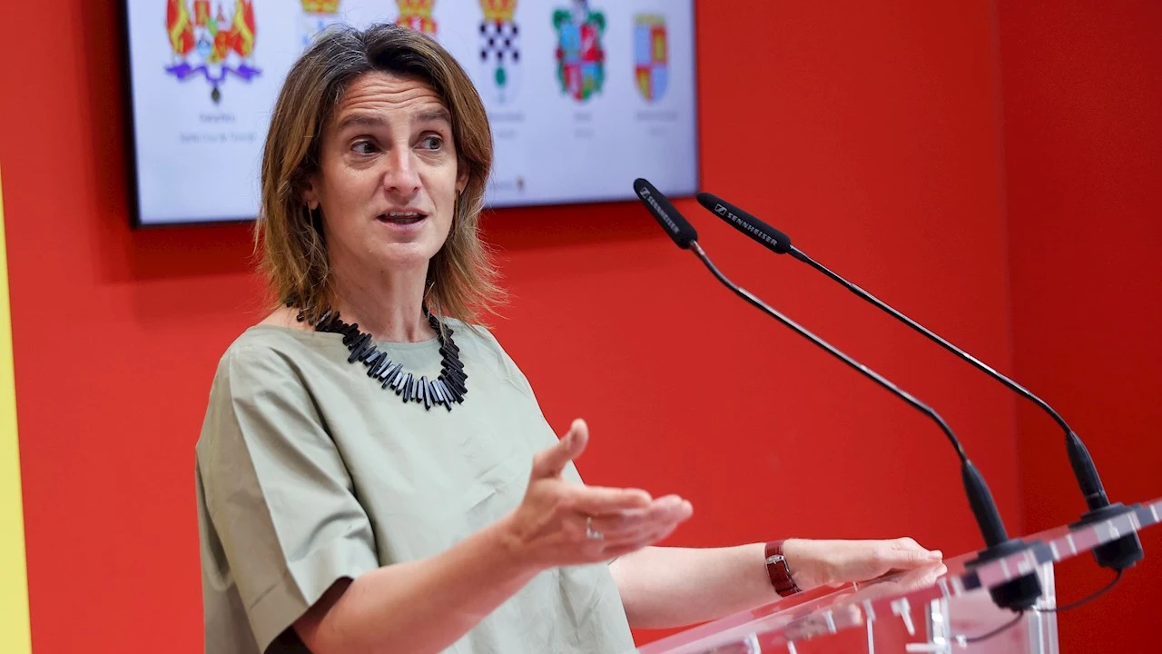 En la imagen, la ministra de Transición Ecológica y Reto Demográfico de España, Teresa Ribera En la imagen, la ministra de Transición Ecológica y Reto Demográfico de España, Teresa Ribera