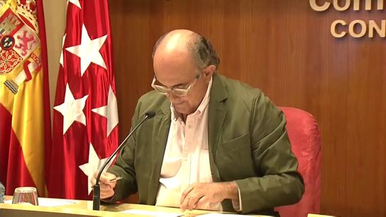 As&iacute; ha sido la comparecencia de Antonio Zapatero para anunciar nuevas restricciones en Madrid, en v&iacute;deo