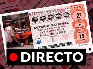 Lotería Nacional: Sorteo Extraordinario de la Cruz Roja hoy, en directo Lotería Nacional: Sorteo Extraordinario de la Cruz Roja hoy, en directo