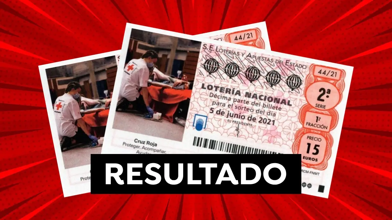 Loter&iacute;a Nacional: Comprobar resultado del Sorteo Extraordinario de la Cruz Roja hoy 5 de junio
