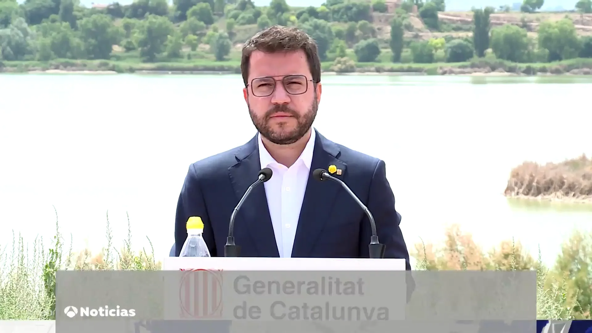 Pere Aragonès quiere una "etapa de negociación" con el Gobierno e insiste en la amnistía para los presos Pere Aragonès quiere una "etapa de negociación" con el Gobierno e insiste en la amnistía para los presos