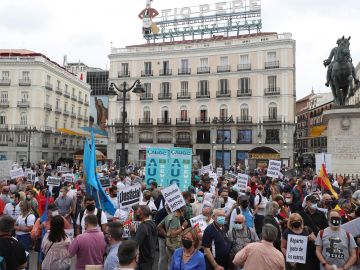 Agentes de la Guardia Civil de toda España se manifiestan para pedir la mejora de sus condiciones laborales