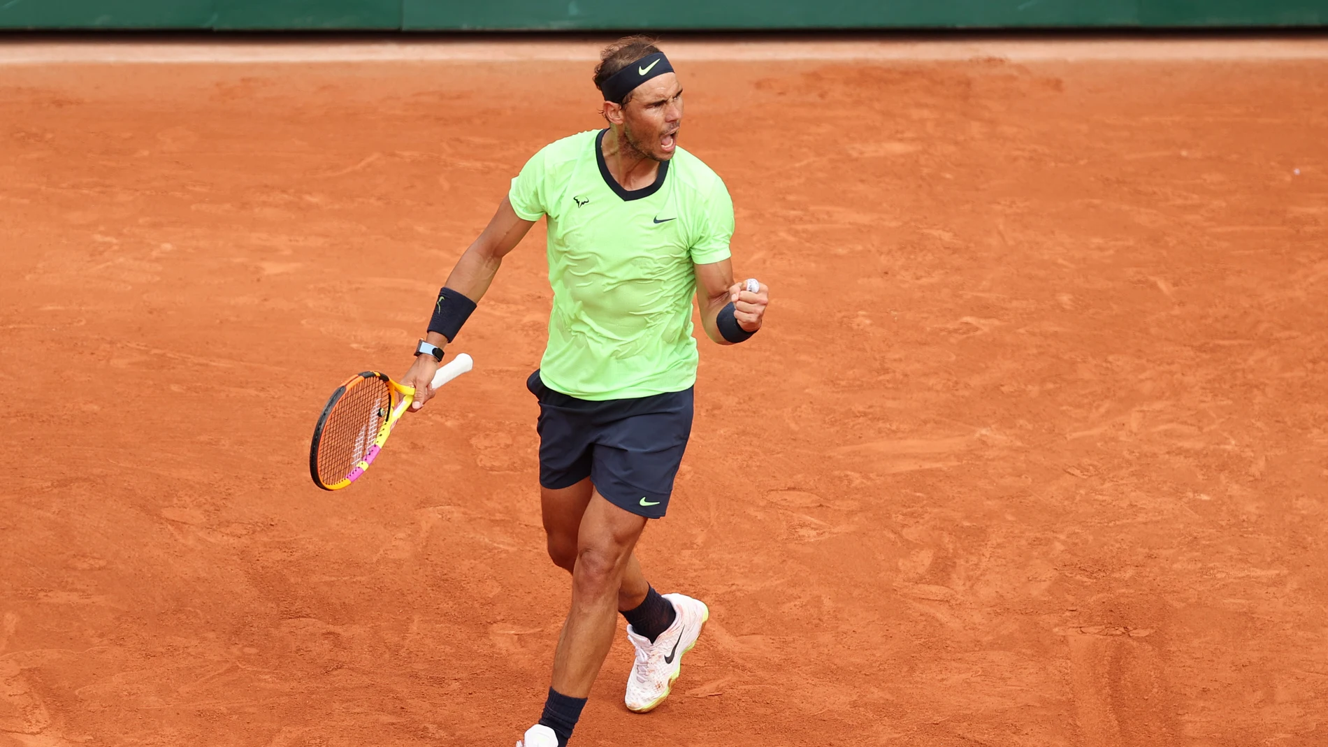 Rafa Nadal se mete en octavos de final de Roland Garros