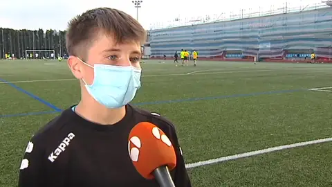 Álvaro Taboada, portera del Victoria Álvaro Taboada, portera del Victoria