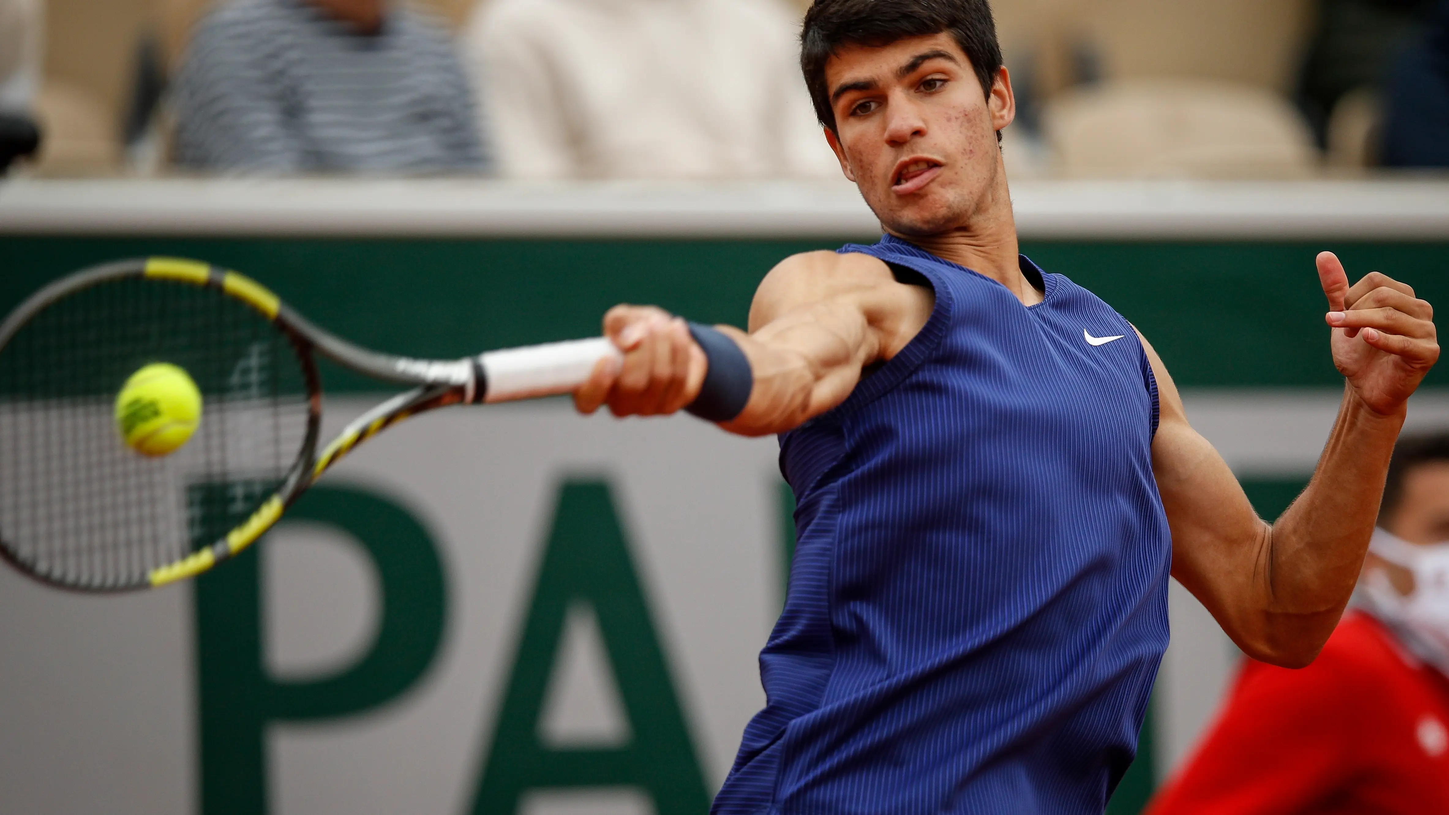 Un gran Struff termina con el sue&ntilde;o de Carlos Alcaraz en Roland Garros