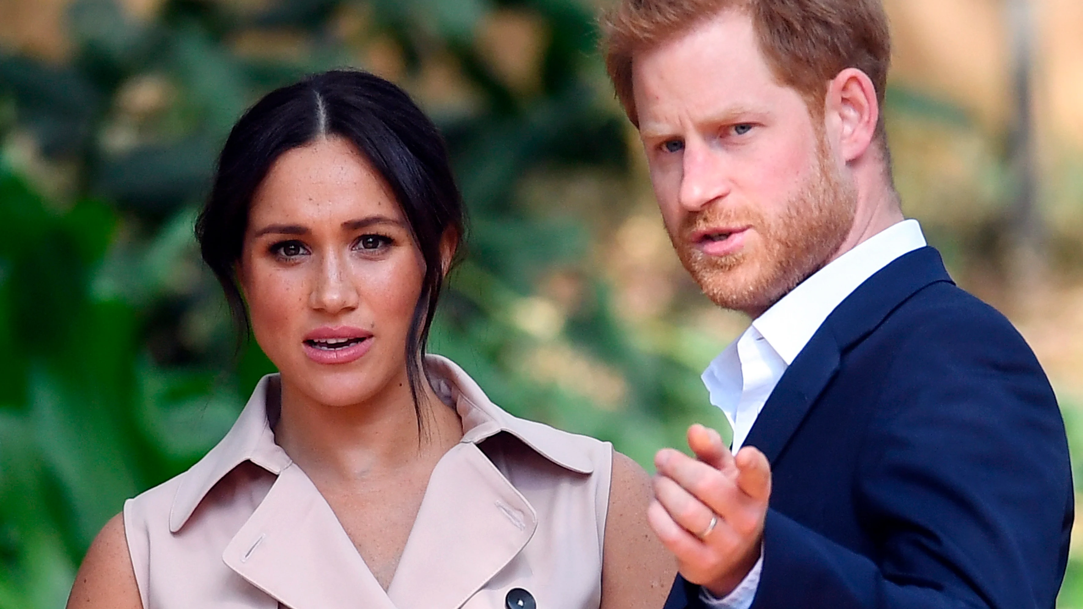 El príncipe Enrique y su esposa, Meghan Markle Cronología de la ruptura de Meghan y Harry con la casa real británica