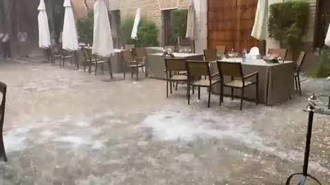 Las fuertes tormentas dejan numerosos incidentes en España durante el fin de semana Las fuertes tormentas dejan numerosos incidentes en España durante el fin de semana