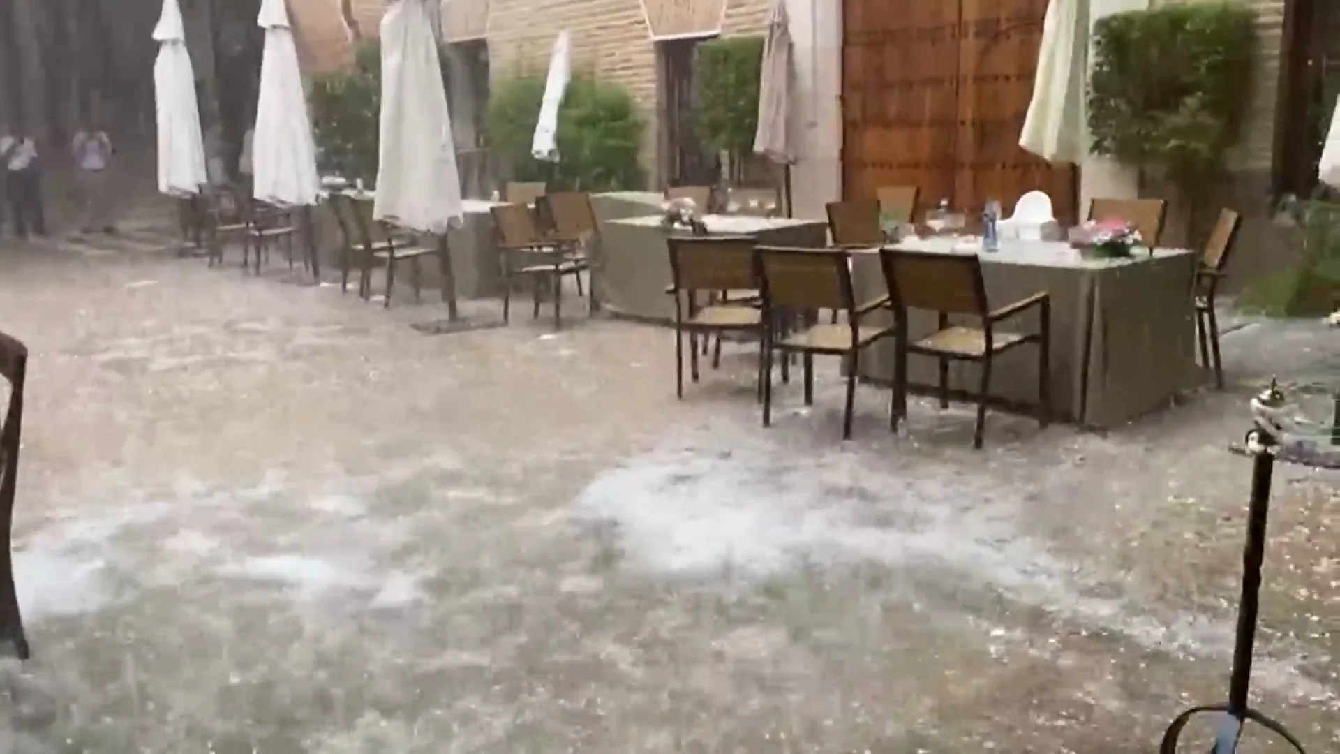 Las fuertes tormentas dejan numerosos incidentes en España durante el fin de semana Las fuertes tormentas dejan numerosos incidentes en España durante el fin de semana