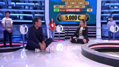 Los estiramientos de Mariela sacan lo peor de Arturo Valls en ‘¡Ahora caigo!’