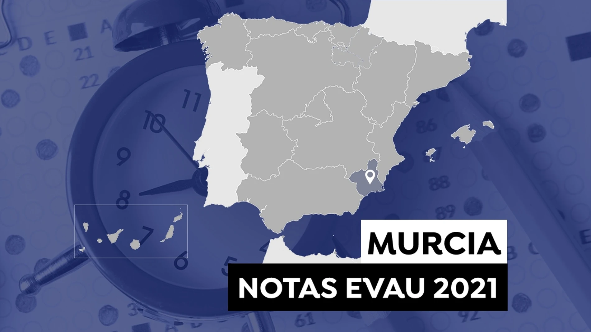 Notas Evau 2021 en Murcia: Consultar los resultados de selectividad