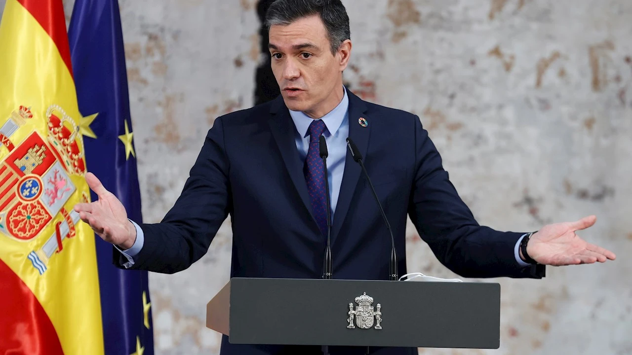 El presidente del Gobierno, Pedro S&aacute;nchez
