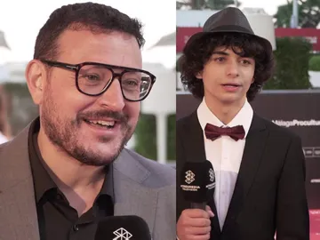 Dani de la Torre y los actores de 'Live is life' Dani de la Torre y los actores de 'Live is life'