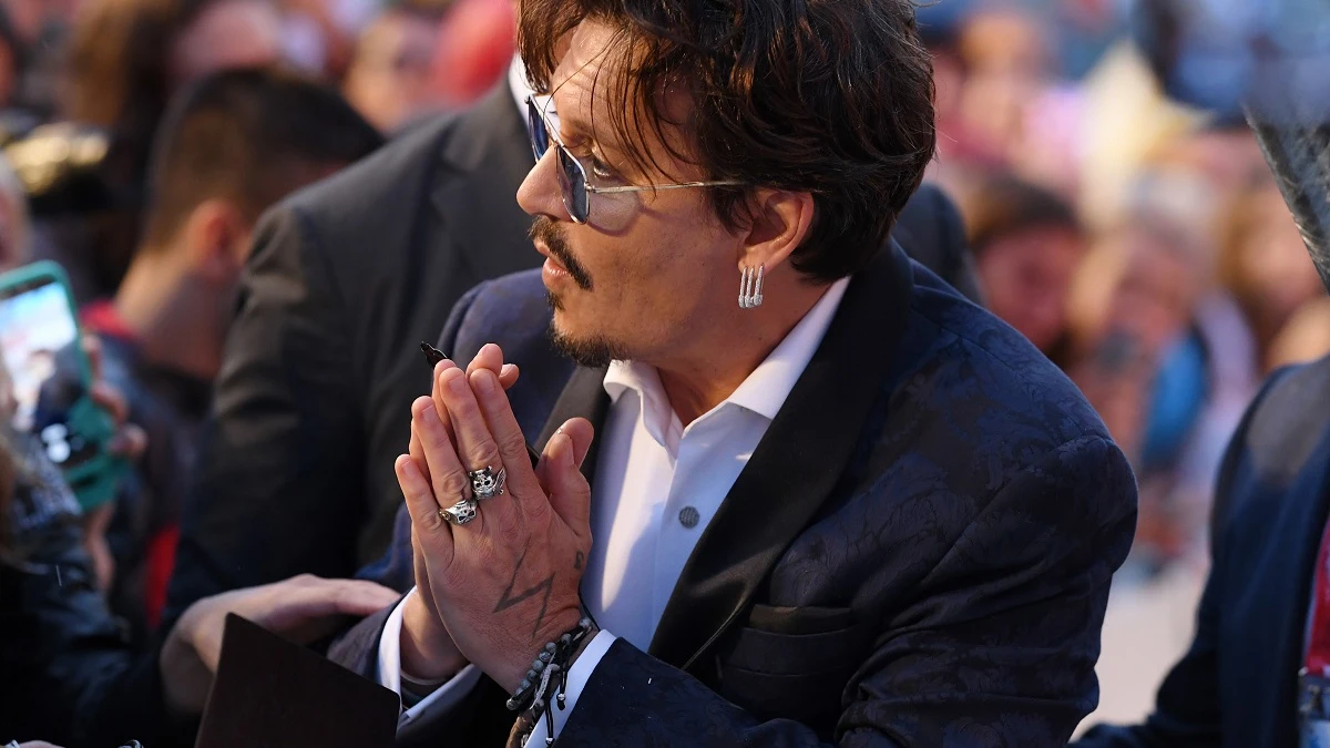 Johnny Depp con sus fans