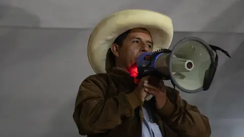 Pedro Castillo, candidato a la presidencia de Perú Pedro Castillo, candidato a la presidencia de Perú