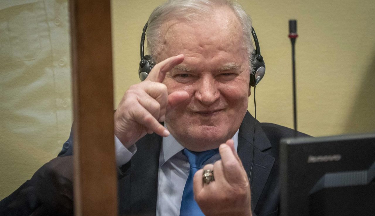 El exgeneral serbobosnio Ratko Mladic, El exgeneral serbobosnio Ratko Mladic,