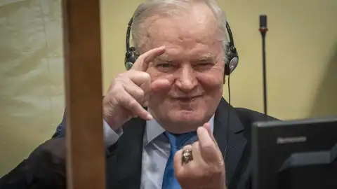 El exgeneral serbobosnio Ratko Mladic, El exgeneral serbobosnio Ratko Mladic,