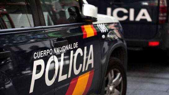 Veh&iacute;culo de la Polic&iacute;a Nacional