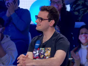 La “camiseta amuleto” que Pablo ha llevado cuando se ha quedado a una palabra del bote, ¿funcionará esta vez? La “camiseta amuleto” que Pablo ha llevado cuando se ha quedado a una palabra del bote, ¿funcionará esta vez?