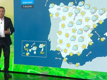 La previsi&oacute;n 8 de junio