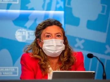 La consejera de Salud vasca, Gotzone Sagardui La consejera de Salud vasca, Gotzone Sagardui