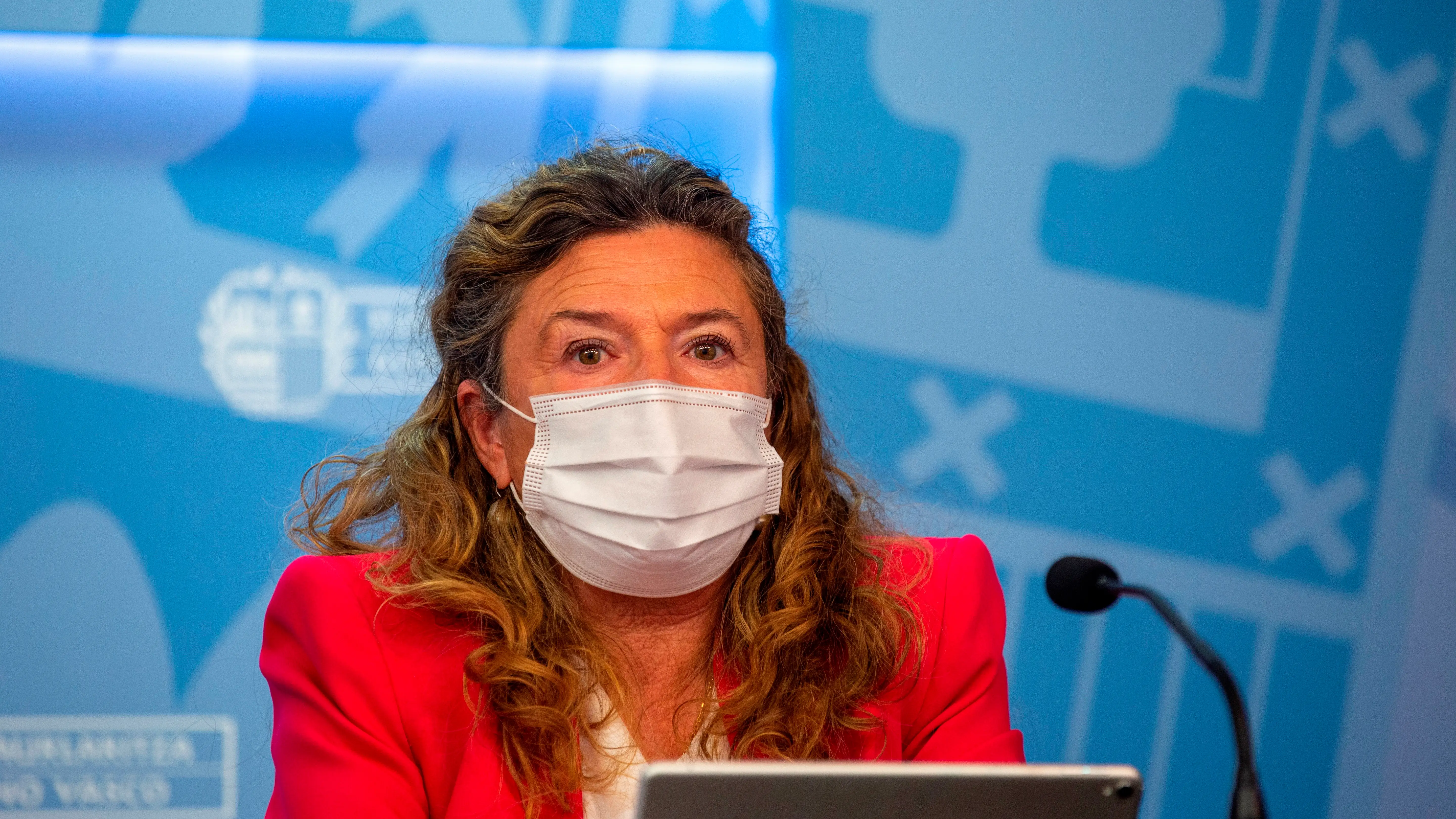 La consejera de Salud vasca, Gotzone Sagardui La consejera de Salud vasca, Gotzone Sagardui