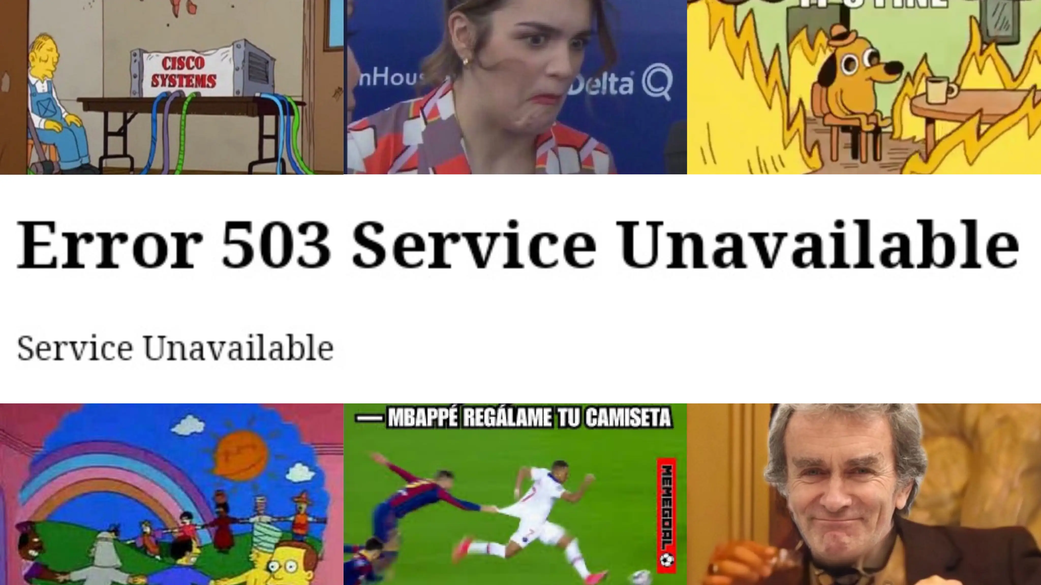 Los mejores memes del apagón de Internet que han viajado por las redes sociales Los mejores memes del apagón de Internet que han viajado por las redes sociales