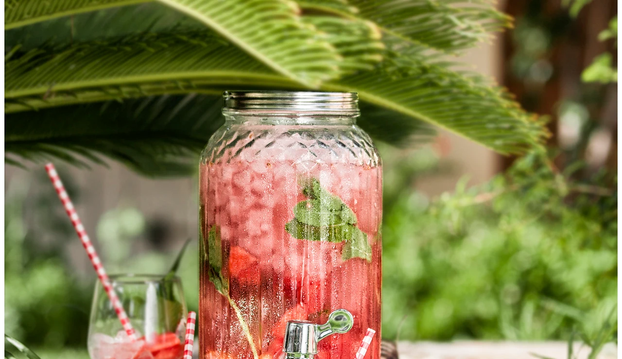 Agua de sandía Bouquet, un refresco ideal
