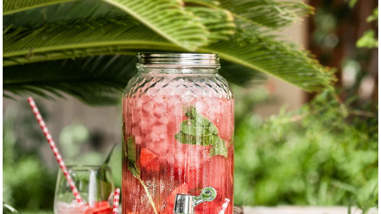 Agua de sandía Bouquet, un refresco ideal