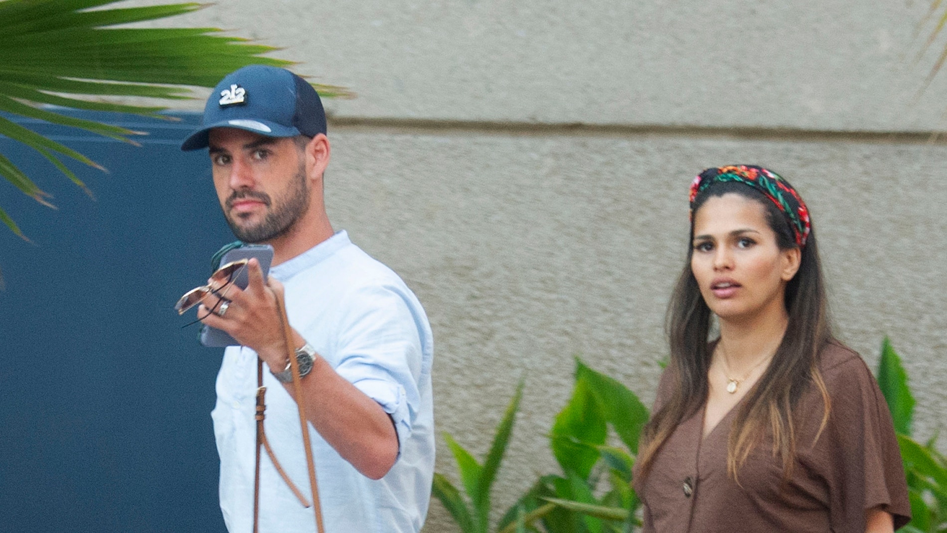 Sara Sálamo e Isco Alarcón en Málaga