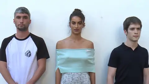 Los protagonistas de 'Las leyes de la frontera' Cine