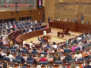 Así ha sido constitución de la Mesa de la Asamblea de Madrid, en vídeo