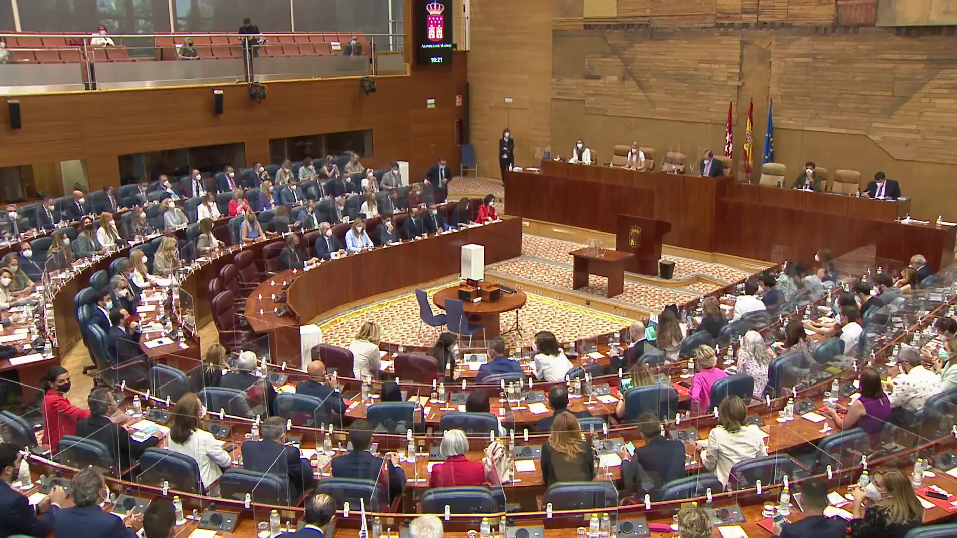 Así ha sido constitución de la Mesa de la Asamblea de Madrid, en vídeo