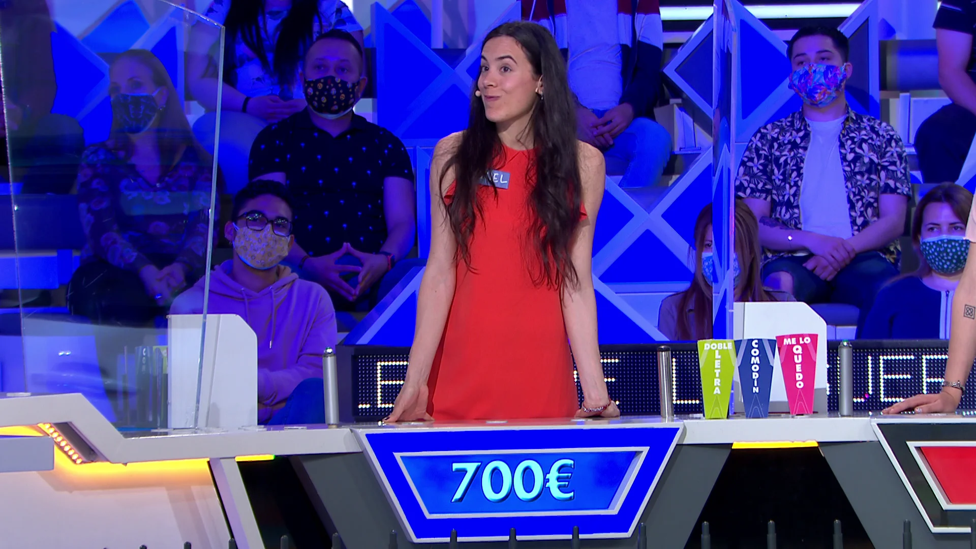 Jorge Fernández, tras las arriesgadas tiradas de Raquel: “¡Qué potra estás teniendo!” Jorge Fernández, tras las arriesgadas tiradas de Raquel: “¡Qué potra estás teniendo!”