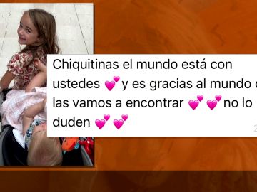 Nuevo mensaje de la madre de las niñas desparecidas en Tenerife: "Chiquitinas, las vamos a encontrar"