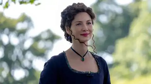 Caitriona Balfe como Claire en 'Outlander' Caitriona Balfe como Claire en 'Outlander'