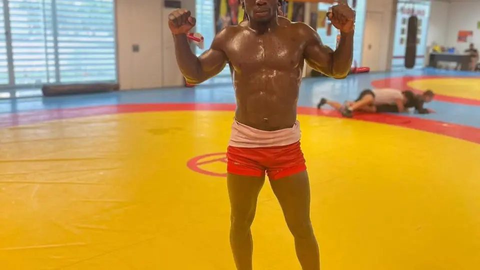 Alassane, de ser rescatado en el mar a proclamarse campeón de España de lucha libre olímpica Alassane, de ser rescatado en el mar a proclamarse campeón de España de lucha libre olímpica