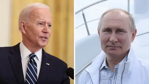 Biden y Putin se reúnen en Ginebra sin ilusiones sobre una mejora de las relaciones pero con pragmatismo Biden y Putin se reúnen en Ginebra sin ilusiones sobre una mejora de las relaciones pero con pragmatismo