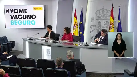 Así ha sido la rueda de prensa tras el Consejo de Ministros de hoy martes 15 de junio, en vídeo Así ha sido la rueda de prensa tras el Consejo de Ministros de hoy martes 15 de junio, en vídeo