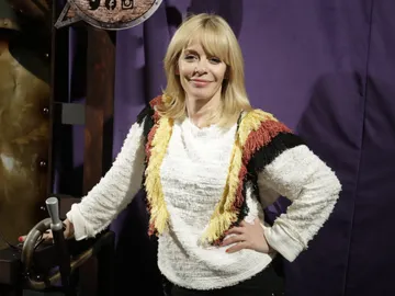 María Adánez posando ante los medios María Adánez posando ante los medios