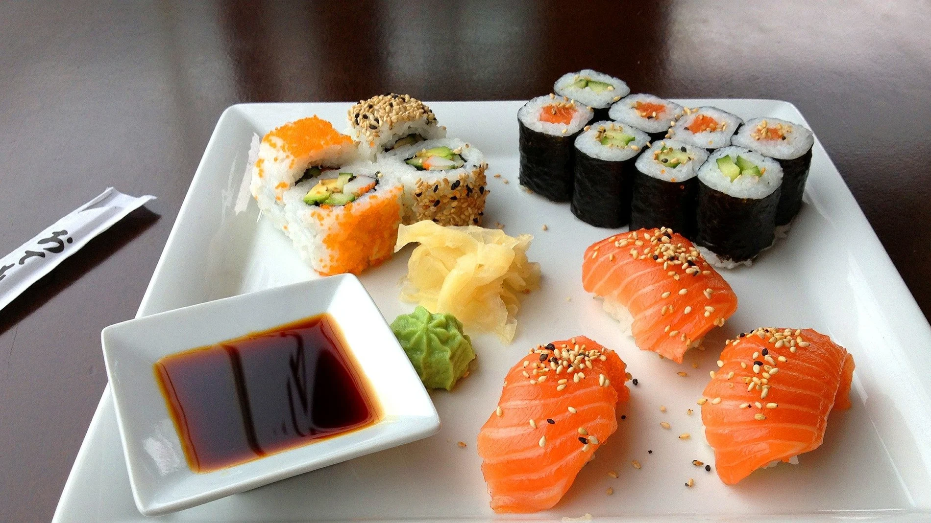 Tipos de sushi y cómo comerlo