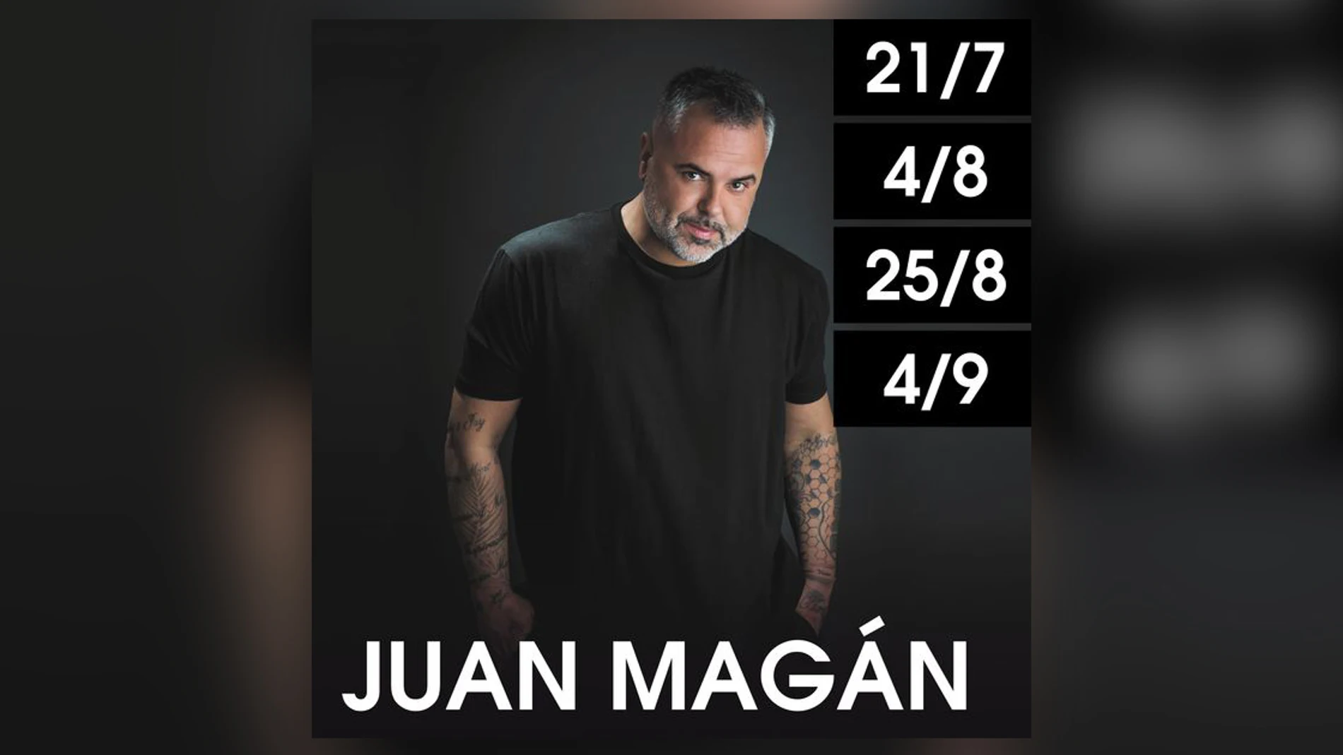 Juan Magán en Starlite el sábado 4 de septiembre