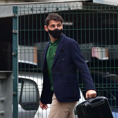 Iker Casillas, en Madrid