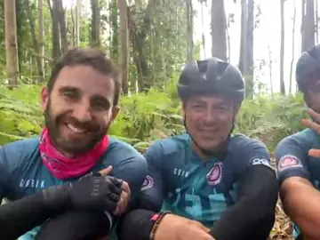 Dani Rovira hace el Camino de Santiago con un fin solidario Dani Rovira hace el Camino de Santiago con un fin solidario