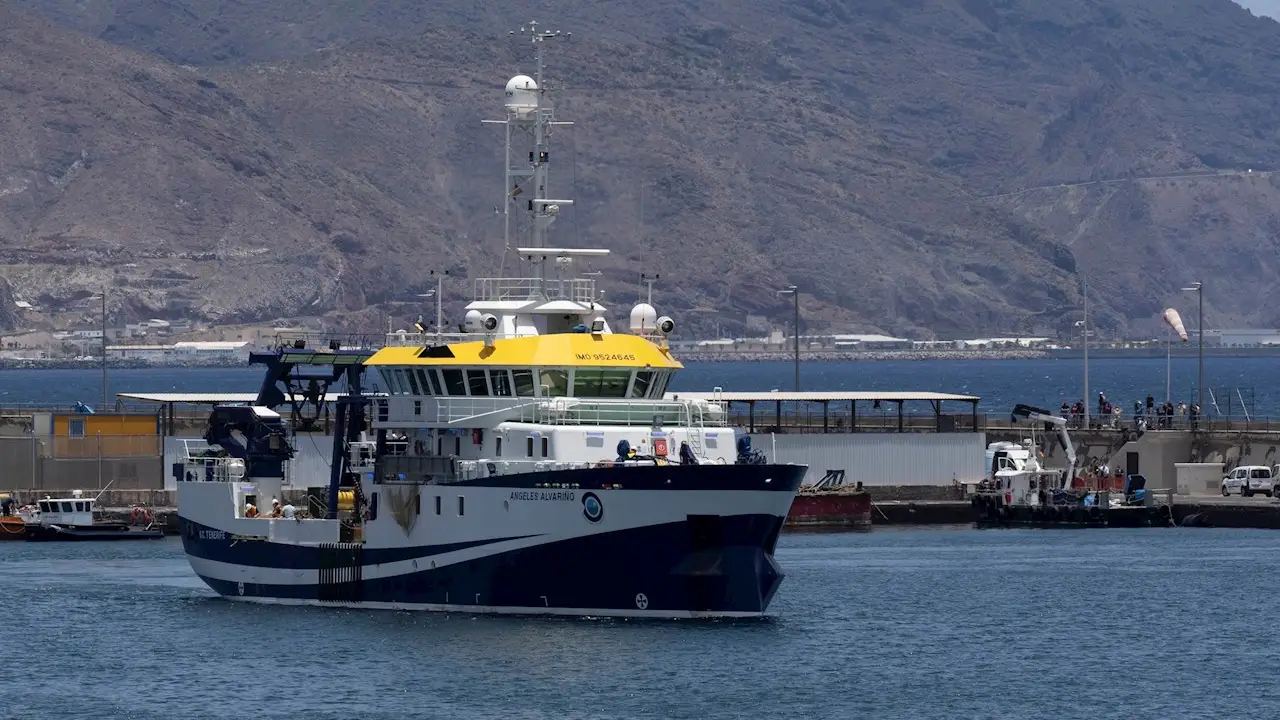El buque del Instituto Espa&ntilde;ol de Oceanograf&iacute;a
