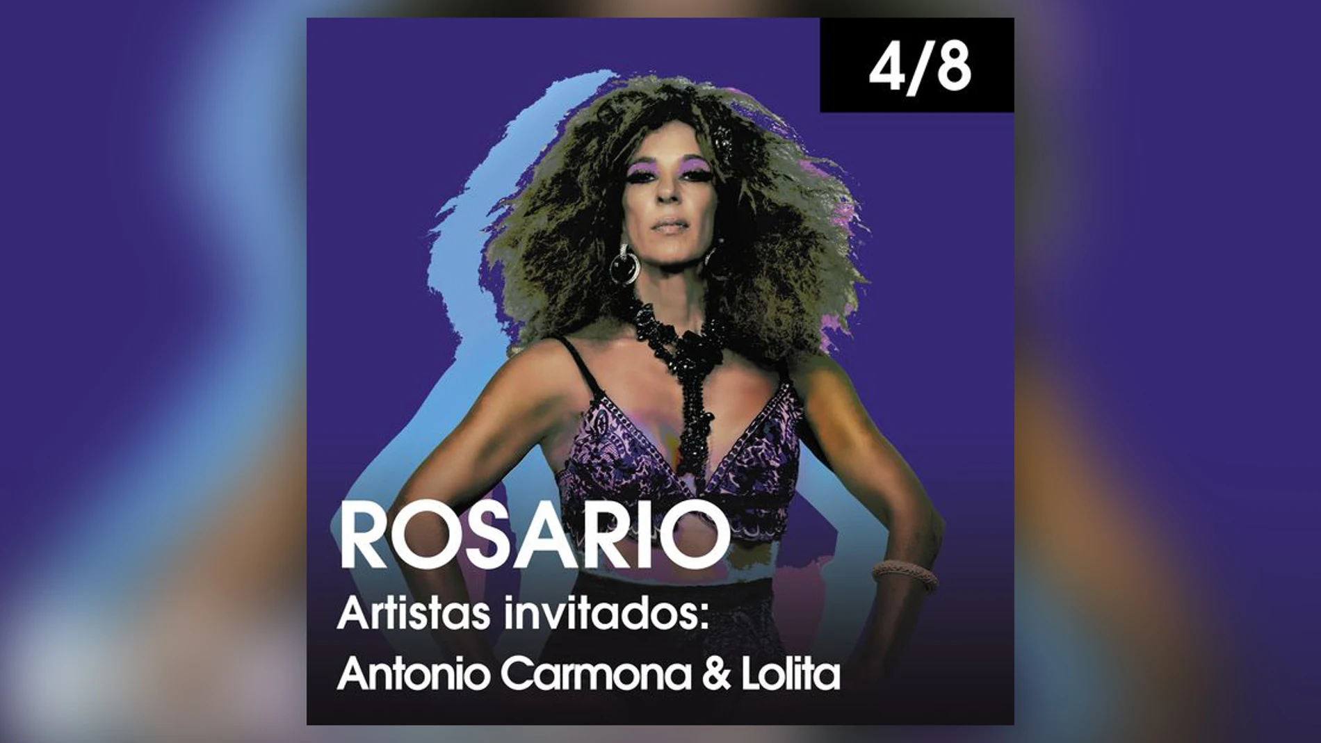 Rosario en Starlite el miércoles 4 de agosto